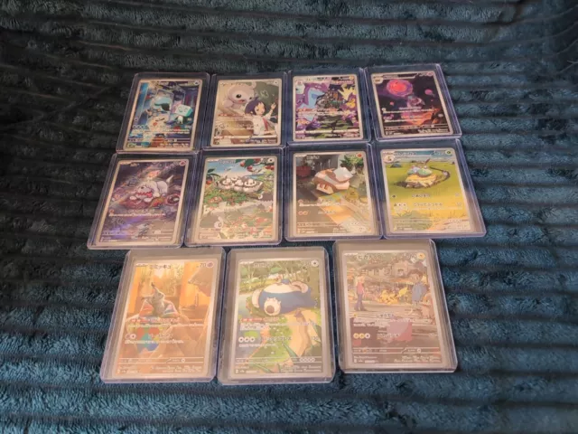 11 Card Alt Art Japanese Pokémon Bundle Inc. Pikachu, 151 and Cute