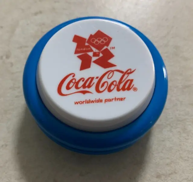 Coca Cola London Olympics Blue Yoyo.