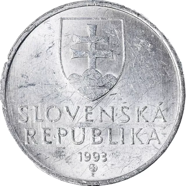 [#924943] Münze, Slowakei, 10 Halierov, 1993