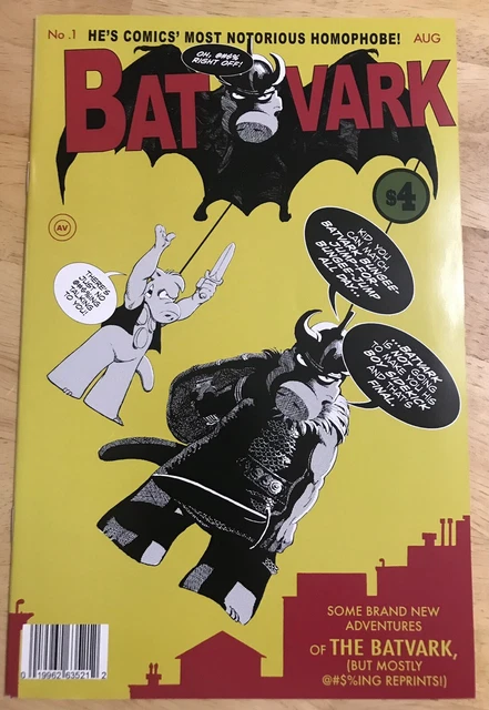 Batvark #1 Cerebus In Hell Aardvark Vanaheim First Printing 2017