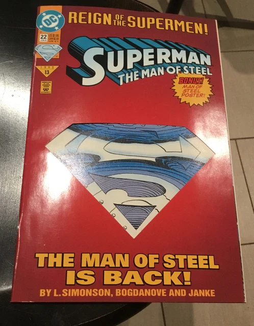 Superman the Man of Steel #22 Collector's Edition CGC 9.4 Near Mint
