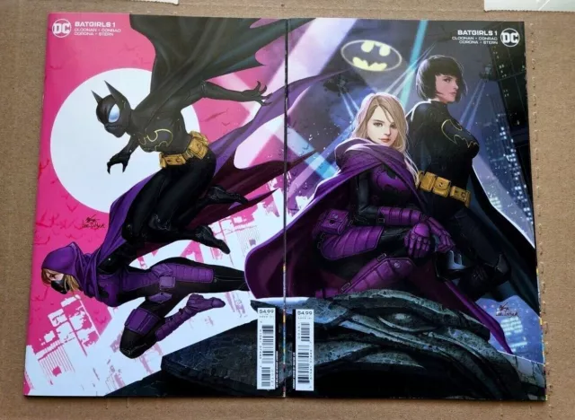 Batgirls #1 Covers B & C Inhyuk Lee Masked & Unmasked Set Unread Nm