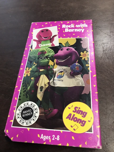 BARNEY - ROCK With Barney (VHS, 1992) EUR 3,68 - PicClick FR