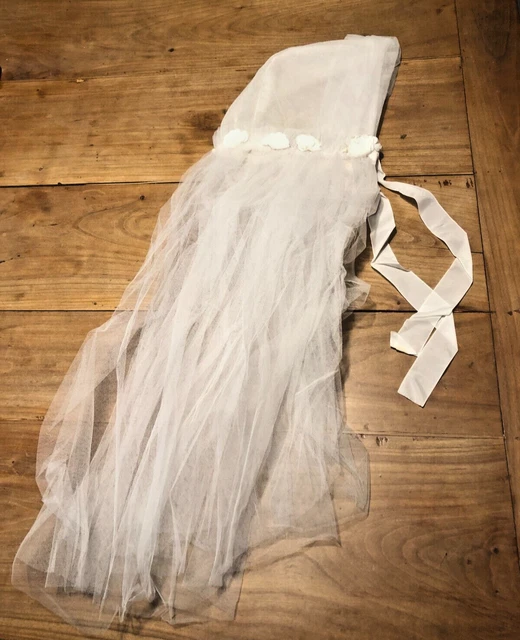 Velo Prima Comunione A Forma Di Corona Con Diamante | Accessorio Capelli Per Bambine