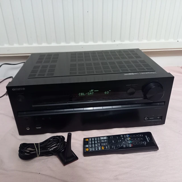 BLACK 7.2 AV receiver ONKYO TXNR515 8x HDMI 4K 3D ARC USB