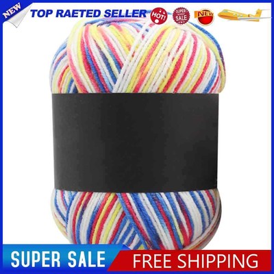 755 Filato di cotone sfumato per maglieria a mano Assortimento Torte Multicolore Regalo meraviglioso per uncinetto filato morbido per uncinetto 