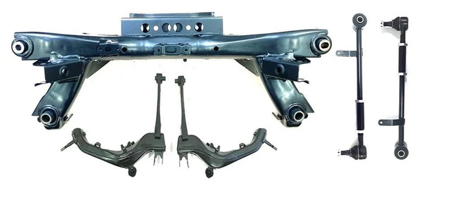 Kit sottotelaio posteriore con bracci e aste controllo trailing per Toyota Avensis T25 03-08