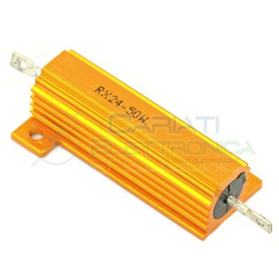 ART N006 Art Resistenza corazzata 50 W 1 ohm corpo in alluminio 