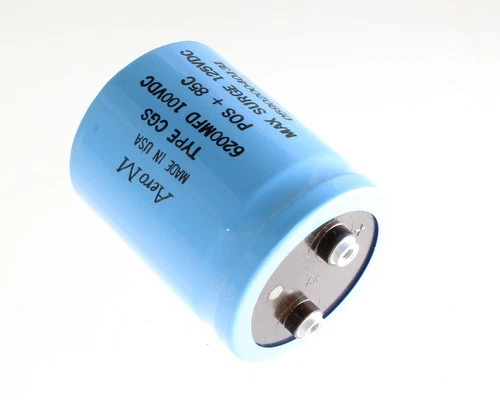 Philips 13000uF 100V Large Can Electrolytic Capacitor – 13000mfd 100VDC, NOS Computer Grade