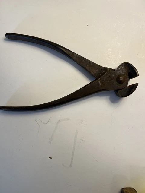 Vintage KRAEUTER No. 1851 - 7”  Cutter Nippers Pliers Made in USA Free Shipping 3