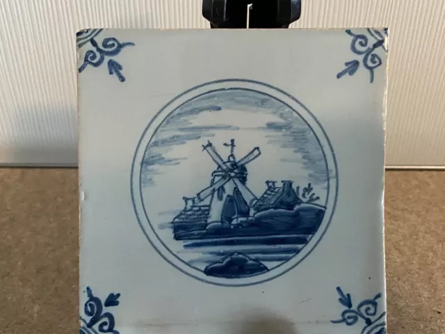 Ent Unique Small Tile Makkum Tichelaar Delft Holland cirlce7