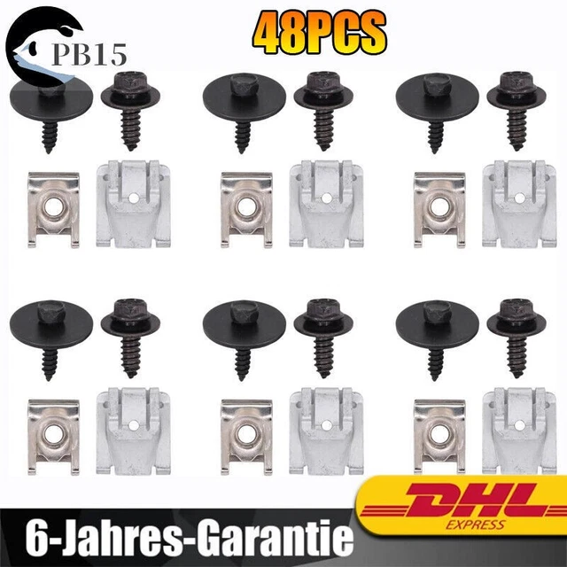 Unterboden Schrauben Set Für Mercedes - 24-teiliges Befestigungsset Für Motor- Und Getriebeschutz