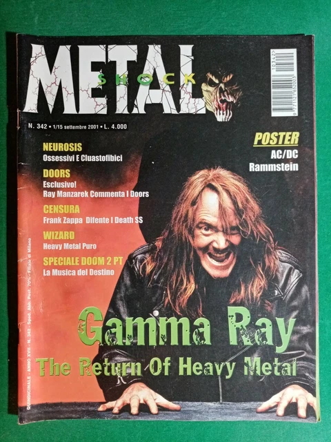 Sadagara R Magazine R @ R@MAGAZINE Ans 90 Métal Shock-Gamma Ray -RIF.5906 EUR 9,83 ...