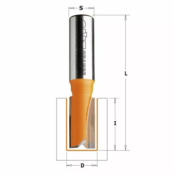 Cmt 711.130.11 Fresa A Tagli Diritti Hw Z2 S=6 D=13X20X57 Dx