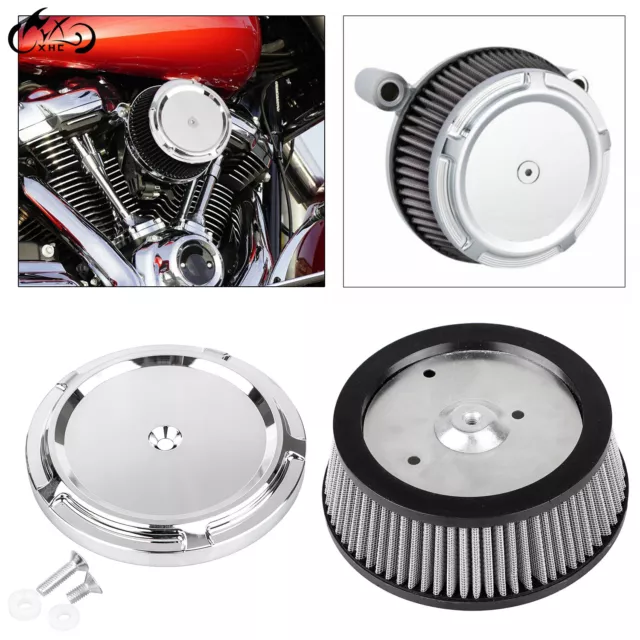 Stage 1 Big Sucker Air Cleaner Kit Element + Cover For Harley Twin Cam FXST FXD