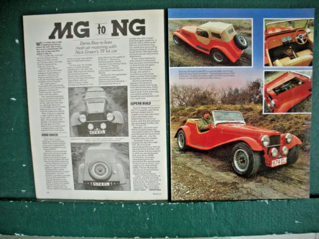 MG to NG Lymington 2 article Italian Job Alfa 75 Fiat Uno  Turbo article 3 sides