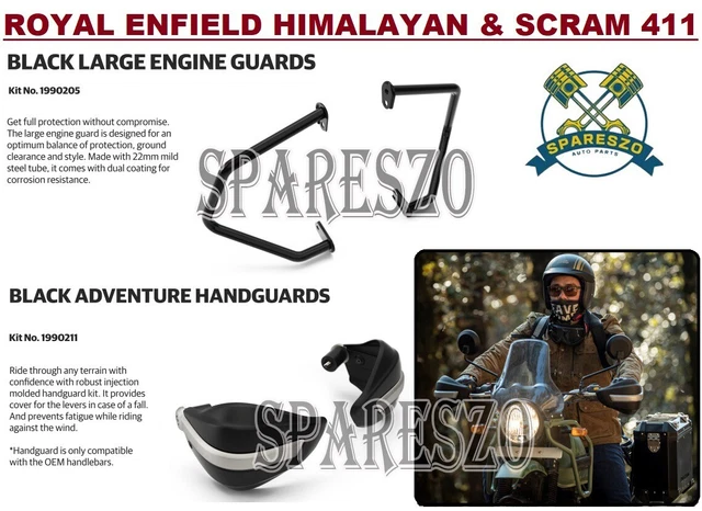 ROYAL ENFIELD &HAND GUARD KIT & LARGE ENGINE GUARD