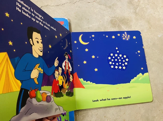 THE WIGGLES ORIGINAL- Counting Fun (Sparkle Fun) Board Book & Starry ...