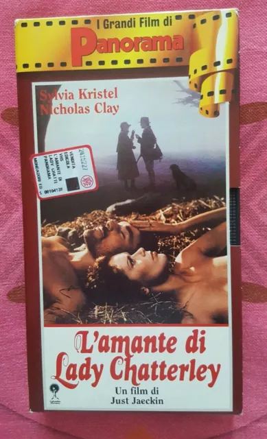 film VHS cartonata L'AMANTE DI LADY CHATTERLEY Just Jaeckin ED.PANORAMA no dvd