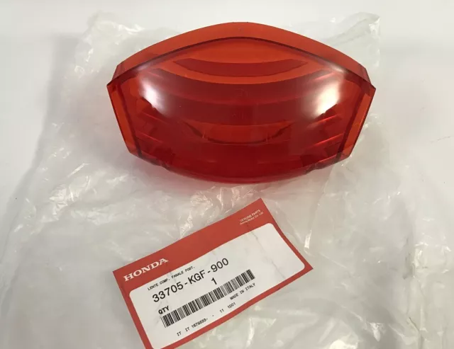 Lente fanale posteriore - Taillight Lens -  Honda @150 NOS: 33705-KGF-900