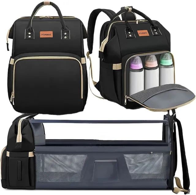 Diaper Bag Backpack Multifunction Travel Baby Changing Bags L Unisex Waterproof