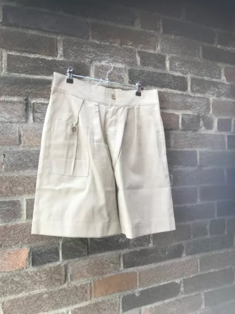 WW2 British Army Khaki Drill shorts - repro - 36 waist