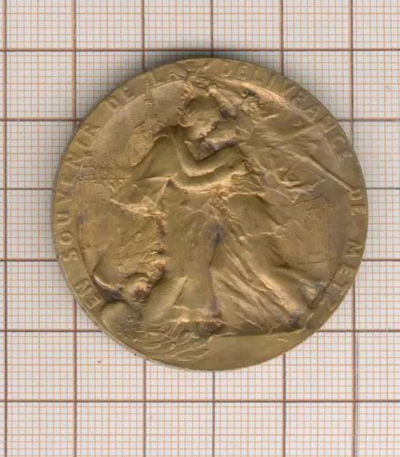 médaille Metz à ses libérateurs 1918