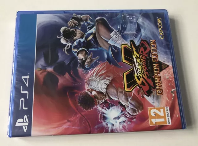 Street Fighter V Champion Edition Playstation 4 5 PS4 PS5 Game New & Sealed  5055060901571