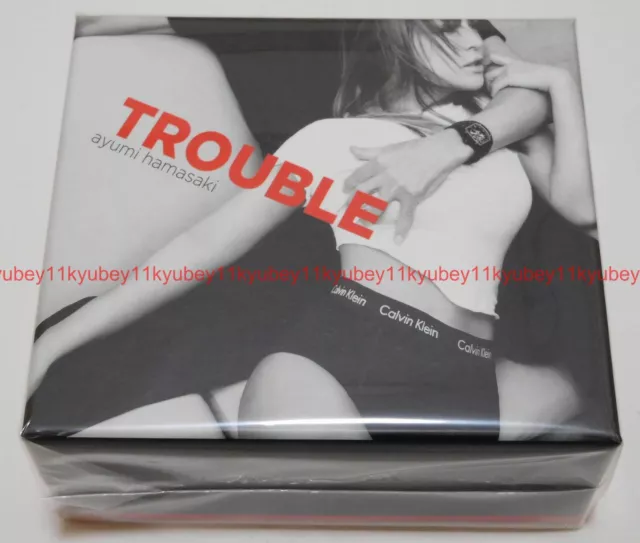 HAMASAKI AYUMI TROUBLE First Limited Edition Type A CD Blu-ray 