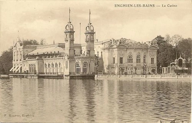 Cpa Enghien Les Bains Le Casino