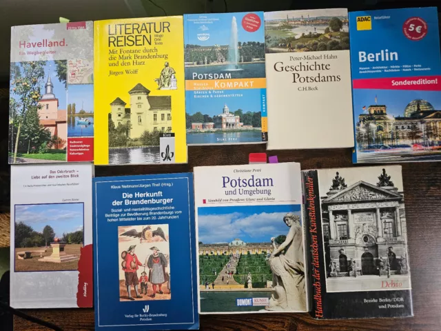 40 Bücher Hefte über Preußen, Brandenburg, Potsdam, Schlösser, Berlin, Friedrich