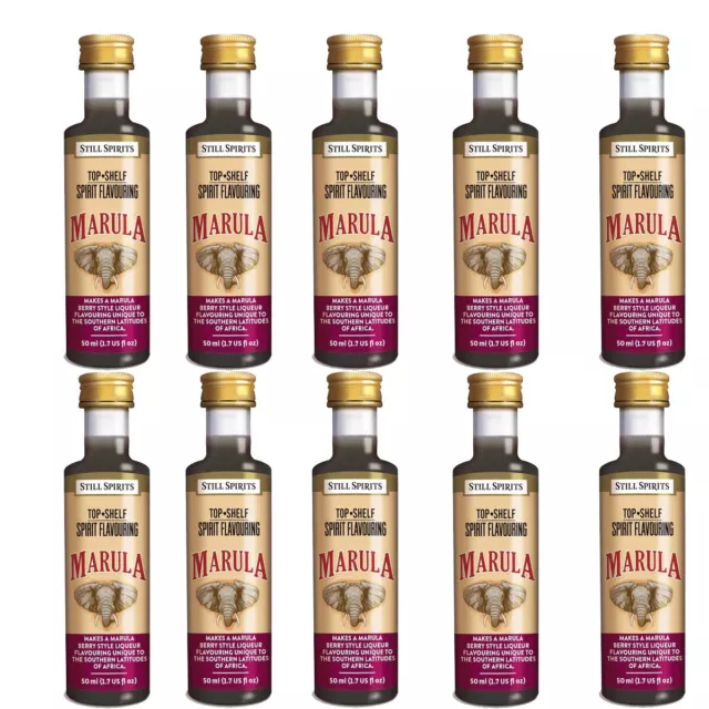 10X Still Spirits Top Shelf Marula Cream 50ml Home Brew Essence