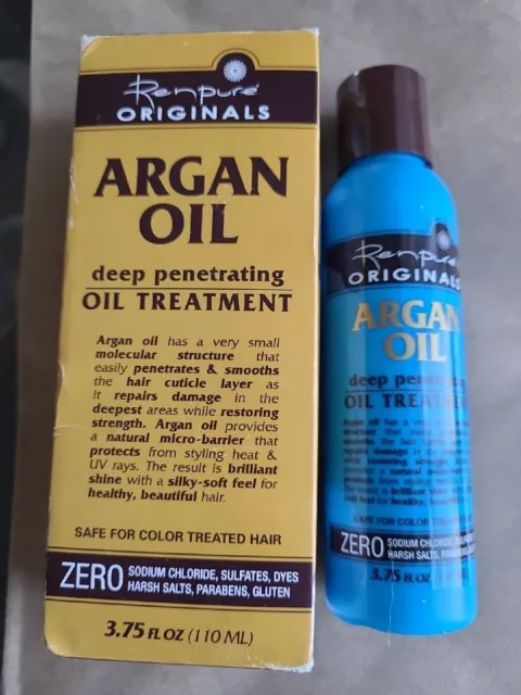 Ren Pure Originals Argan Oil Deep Penetrating Hair Treatment 3.75oz NO Sulfates