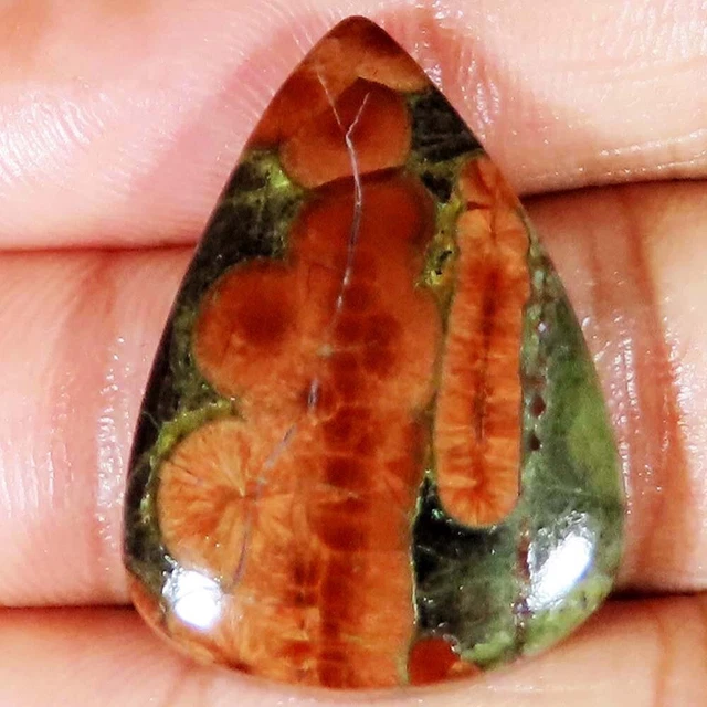 (22x31x06 MM Größe) 31.40 Cts. Natürlich Erdnuss Obsidian Birne Form Lose