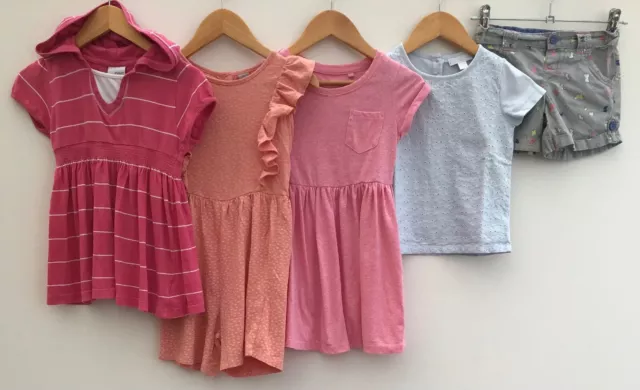 Pacchetto di vestiti per ragazze età 3-4 M&S Little White Company Next TU