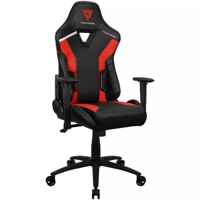 Silla de juego ThunderX3 TC3 - negra/roja