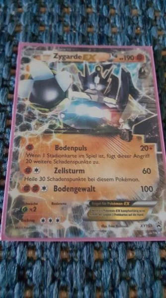 Zygarde EX  XY151 Promo - DE LP Pokemon