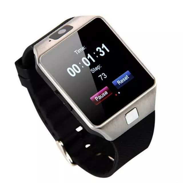 Touch screen smart watch dz09 with bluetooth camera wristwatch relogio sim card