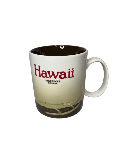 Hawaii Starbucks Collector Series 16 oz Coffee Mug Coffee Tea Cup Mug