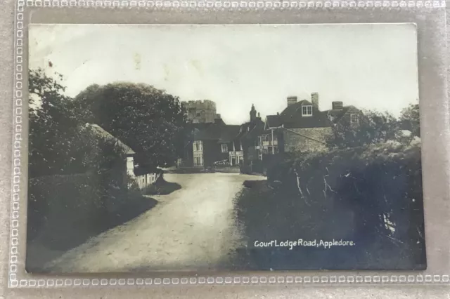 Court Lodge Road - Appledore - Devon  - Early Card - Real Photo