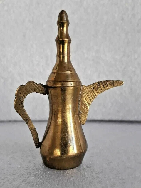 Mini Miniatur Dallah Pot Beduinen Arabisch klein Saudi Arabien Perser...