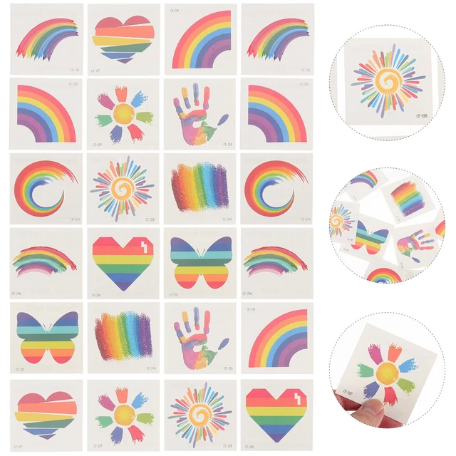 Pride Flag Set - Regenbogenfahne 150x90cm + 50 Sticker