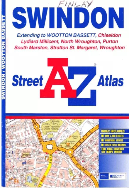 SWINDON, Wootton Bassett & area - Street maps