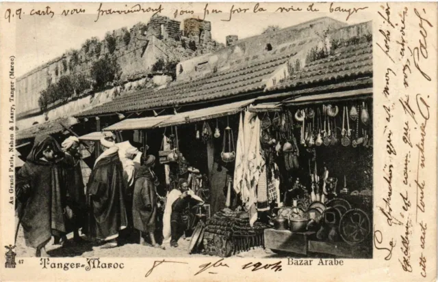 CPA AK MAROC TANGER - Arab Bazaar (219902)
