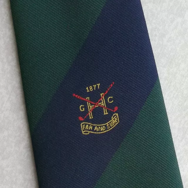 Tie Necktie Golf Club Golfing Mens FAR AND SURE