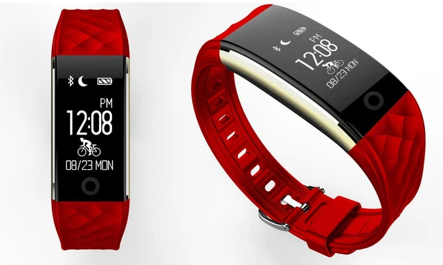 APACHIE ANGO ACTIVITY Fitness Tracker Red PicClick UK