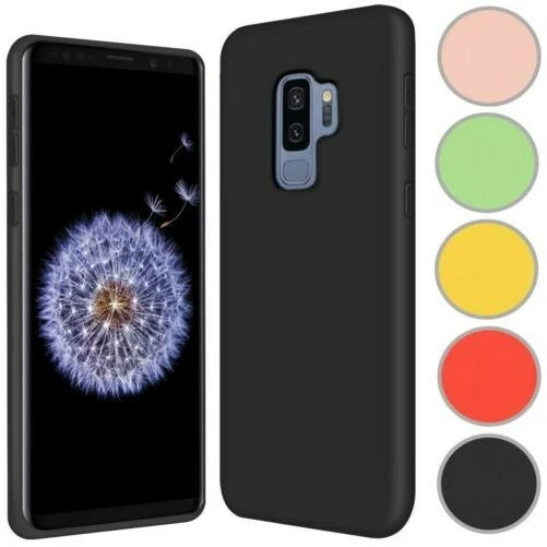 Coque pour Samsung Galaxy S9 + Téléphone Portable Étui de Protection Silicone