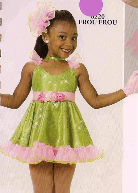 Dance Costume  Tap  Ballet Skate Jazz  Parade Pageant  Frou Frou