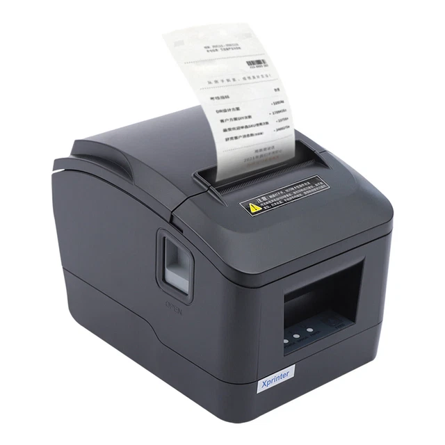 Bisofice Bondrukcer 80mm Thermodrucker Belegdrucker 220 mm/s | Quittungsdrucker USB LAN, Unterstützt die Steuerung der Kassenschublade, ESC /POS, Kompatibel mit Win/Linux/MAC Bisofice Bondrukcer 80mm Thermodrucker Belegdrucker 220 mm/s | Quittungsdrucker USB LAN, Unterstützt die Steuerung der Kassenschublade, ESC /POS, Kompatibel mit Win/Linux/MAC
