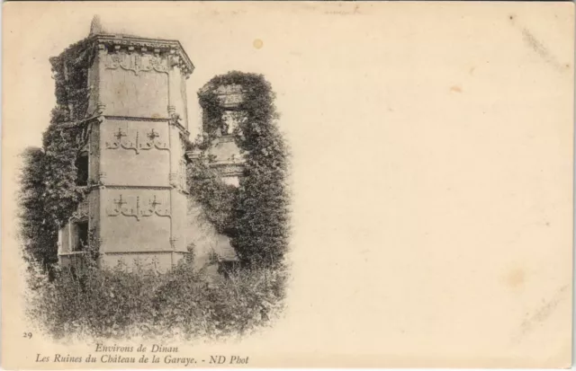 CPA AK Env.de Dinan Les Ruines du Chateau FRANCE (1138032)